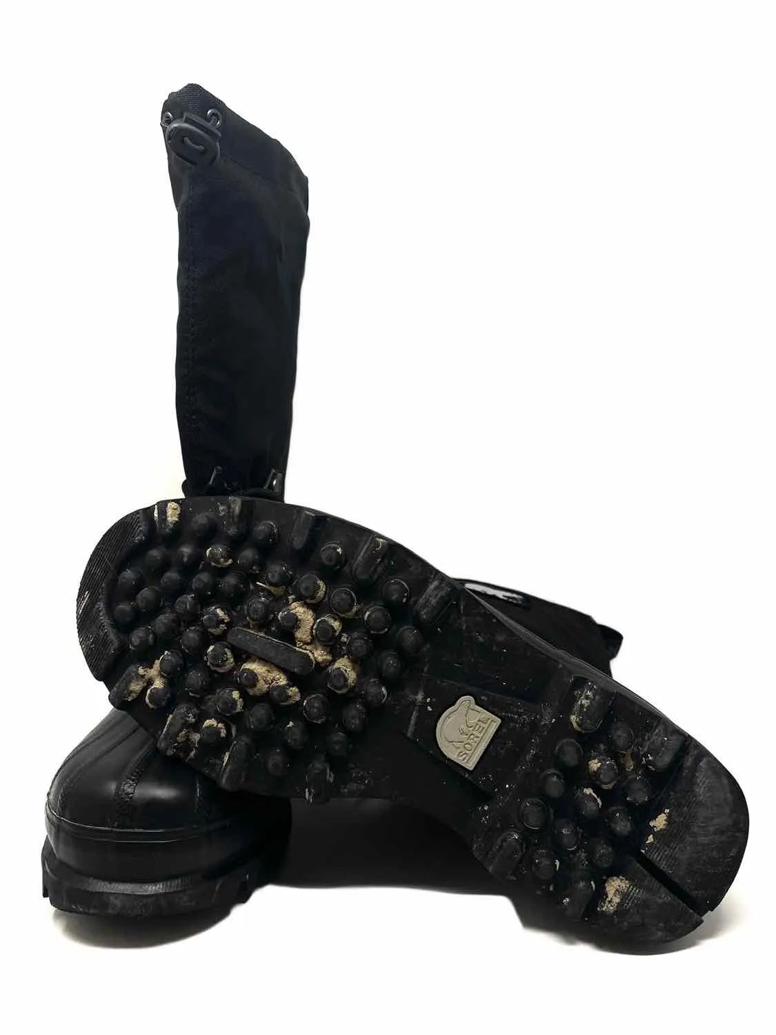 SOREL Bear Men's Black Waterproof Shoe Size 10 Snow Boots